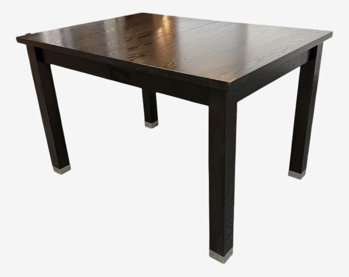Contemporary Butterfly Leaf Compact Extension Dining Table - Image 1