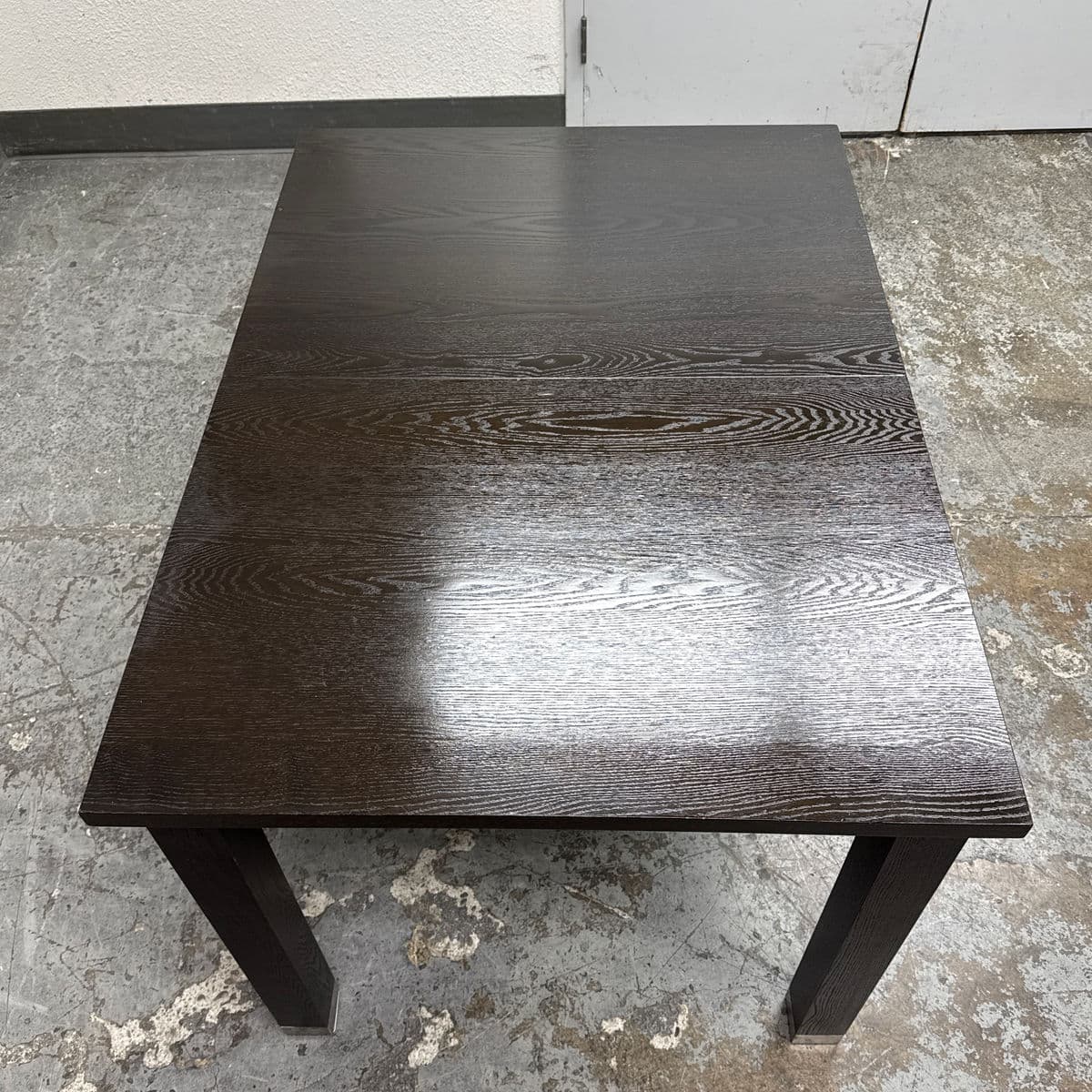 Contemporary Butterfly Leaf Compact Extension Dining Table - Thumbnail 5