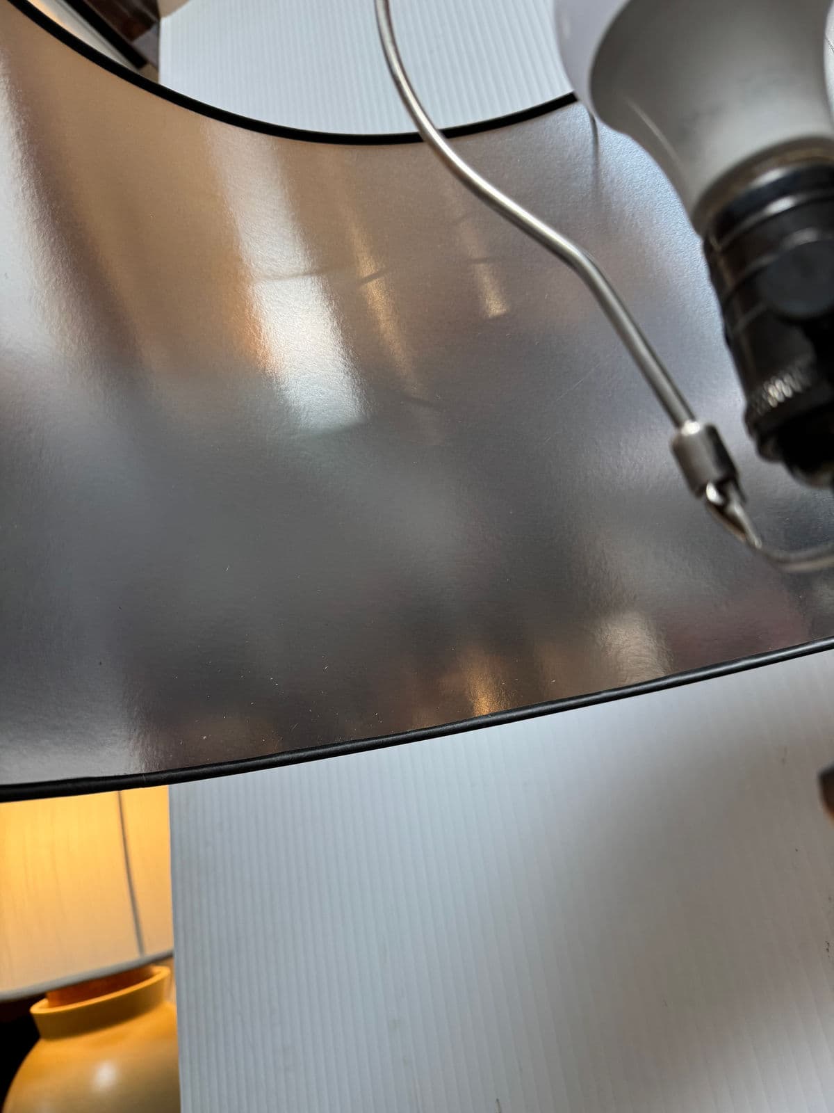 Michael Aram Black Nickel Rock Floor Lamp - Thumbnail 6