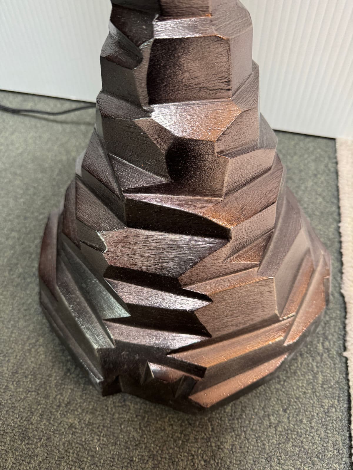 Michael Aram Black Nickel Rock Floor Lamp - Thumbnail 11