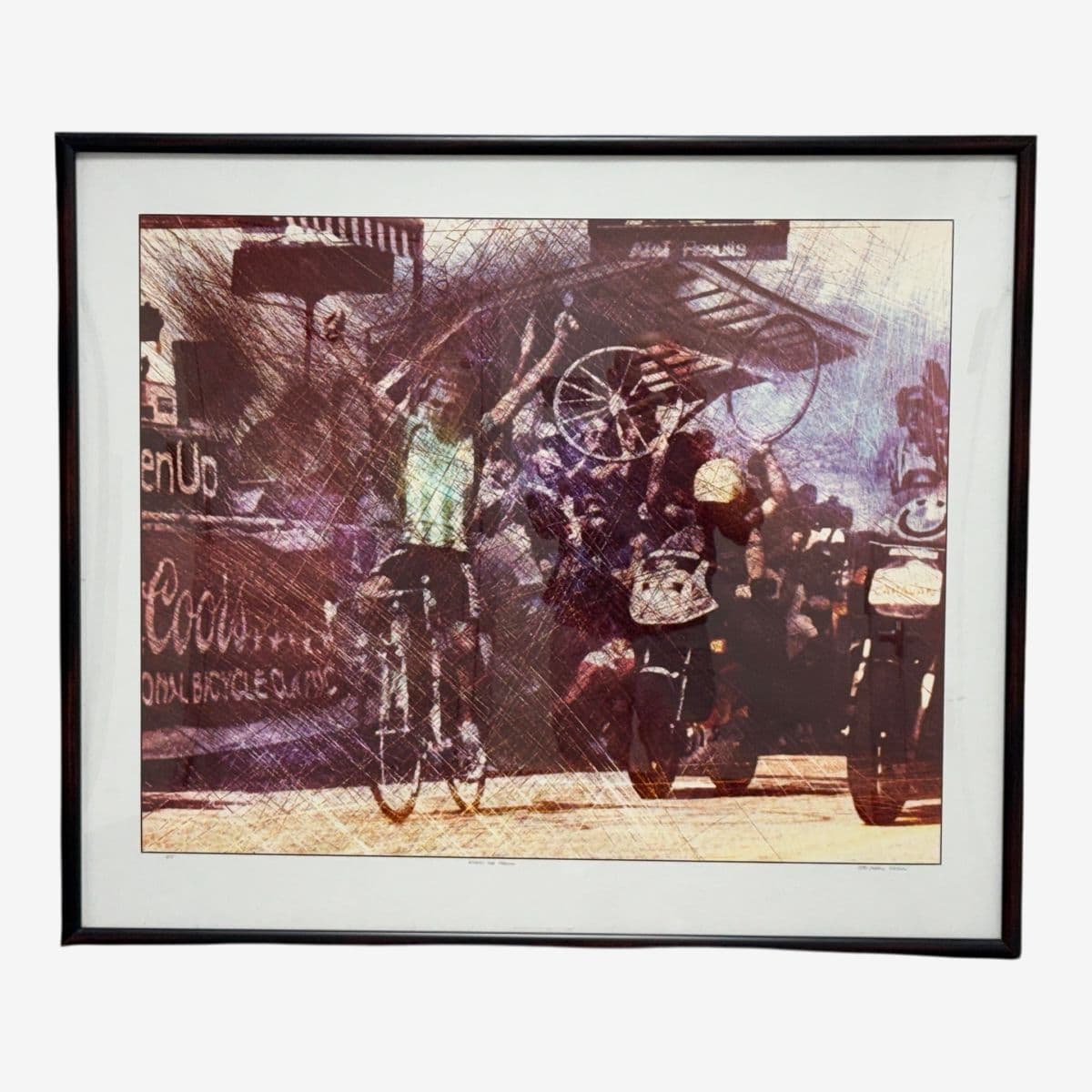 Circa 1990 Andrew Carson "Winning the Morgul" Numbered Print, Signed - Image 1