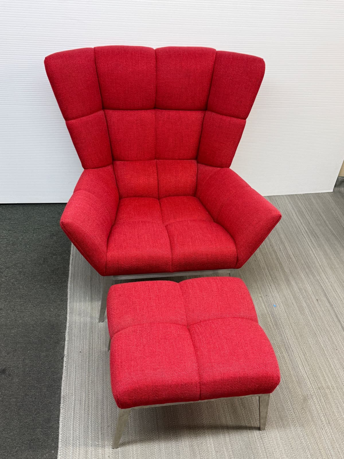 Vioski Furniture Tuulla Chair + Ottoman, Set - Thumbnail 7