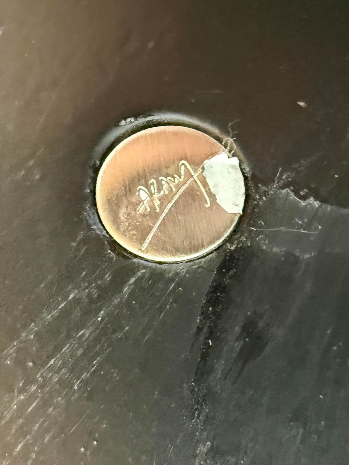 Michael Aram Black Nickel Rock Floor Lamp - Thumbnail 4