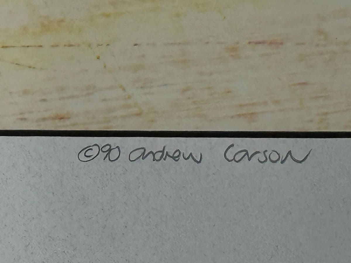 Circa 1990 Andrew Carson "Winning the Morgul" Numbered Print, Signed - Thumbnail 12