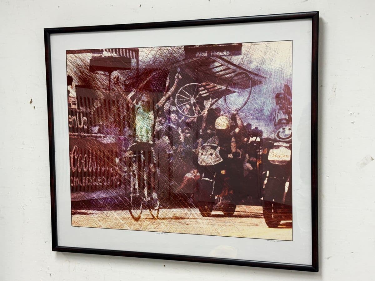 Circa 1990 Andrew Carson "Winning the Morgul" Numbered Print, Signed - Thumbnail 3