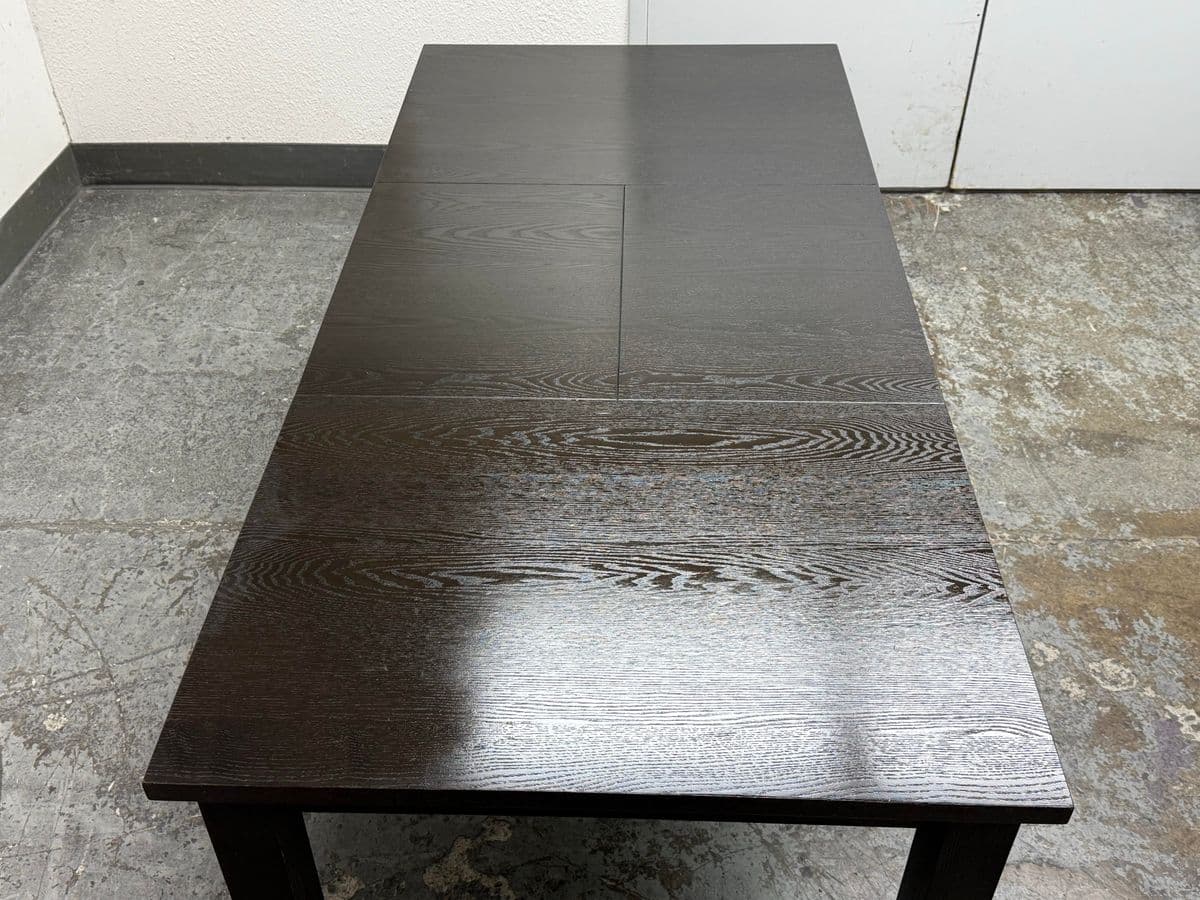 Contemporary Butterfly Leaf Compact Extension Dining Table - Thumbnail 9