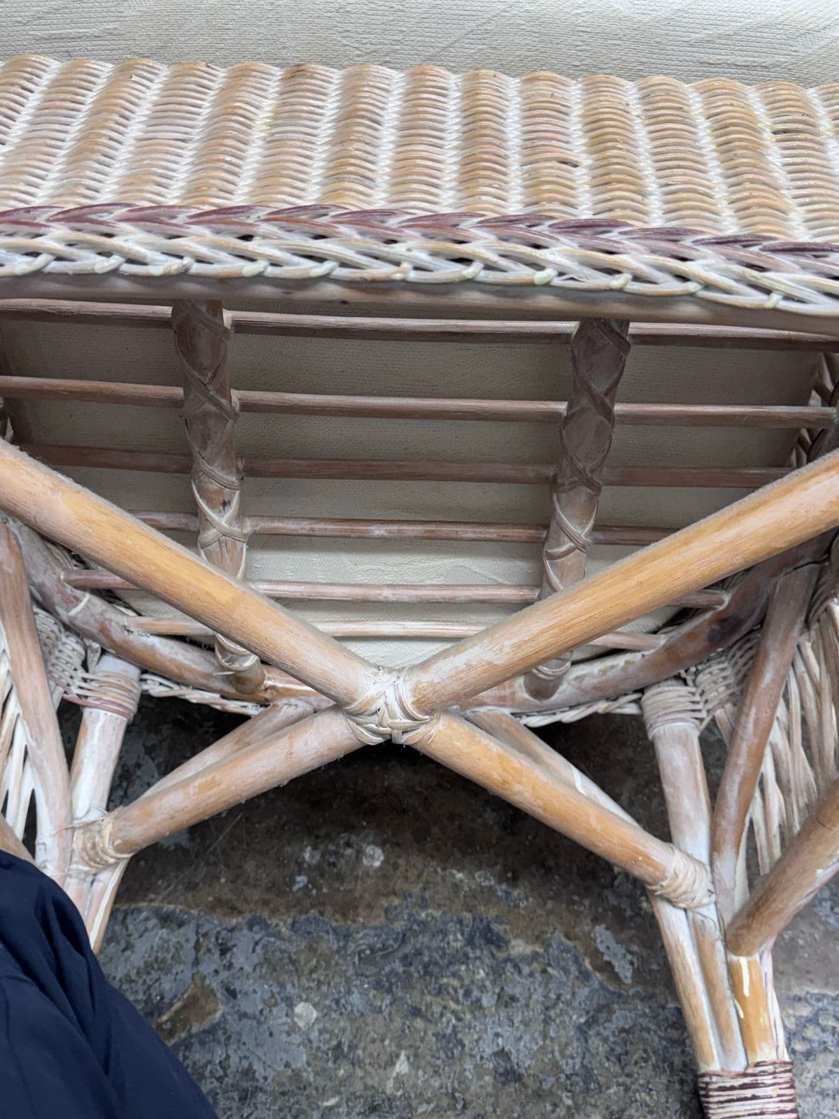 Vintage Typhoon International Corporation Wicker Chairs, Pair - Thumbnail 6