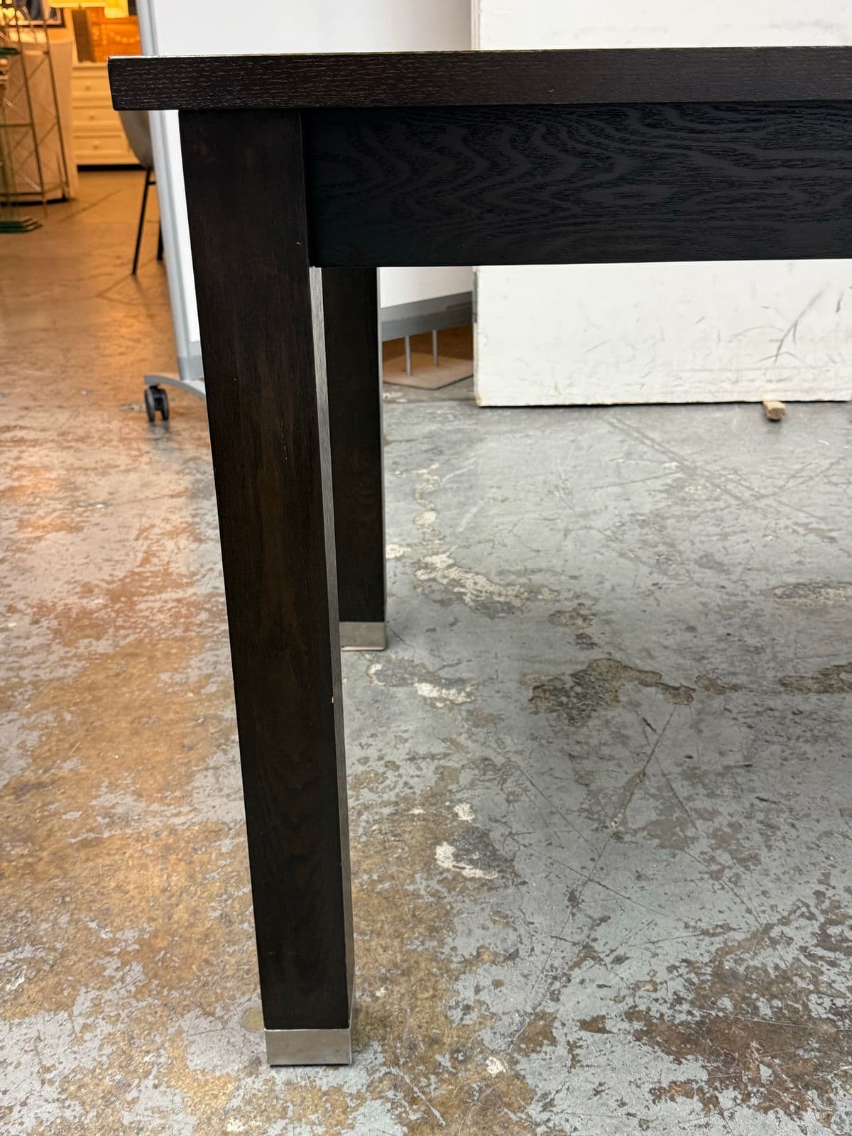 Contemporary Butterfly Leaf Compact Extension Dining Table - Thumbnail 11