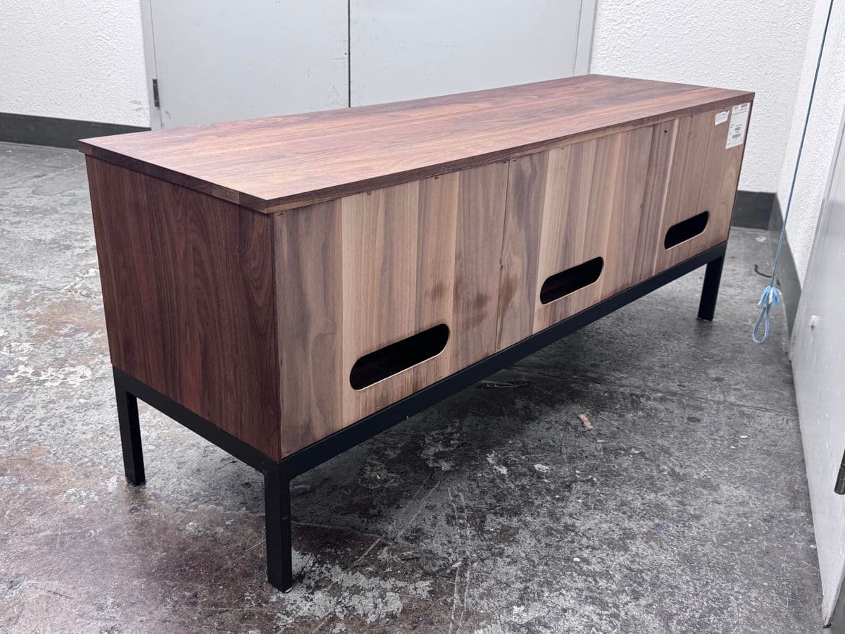 Room & Board Linear Walnut Media Cabinet - Thumbnail 8
