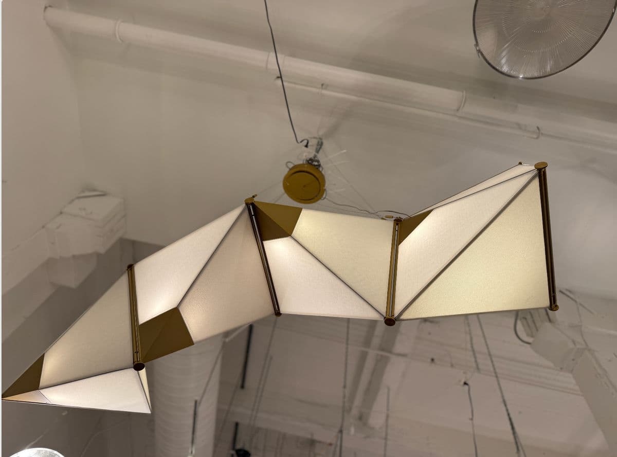 James Dieter Ketta Light Fixture Customized in Brushed Matte Gold - Thumbnail 18