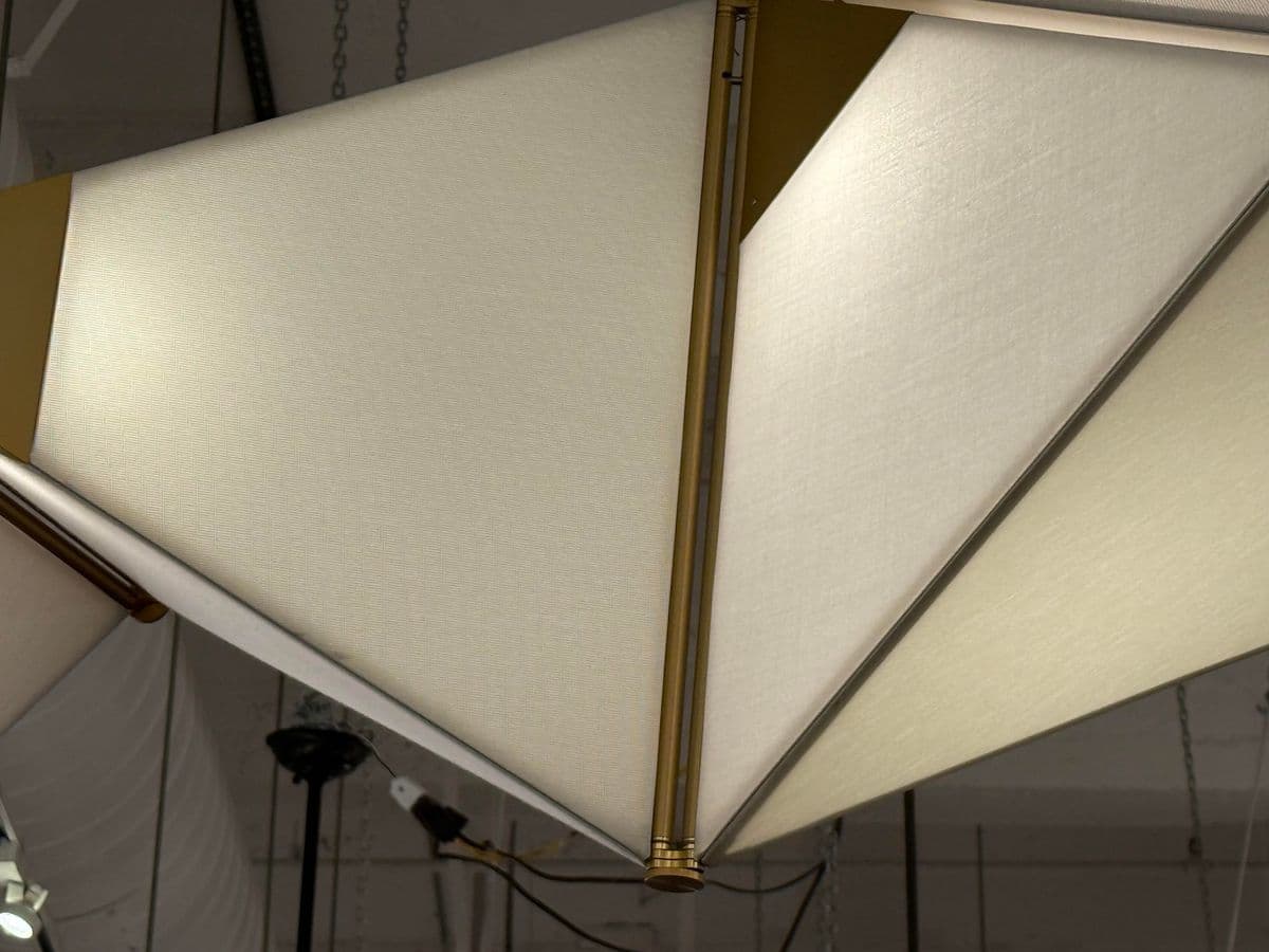 James Dieter Ketta Light Fixture Customized in Brushed Matte Gold - Thumbnail 11