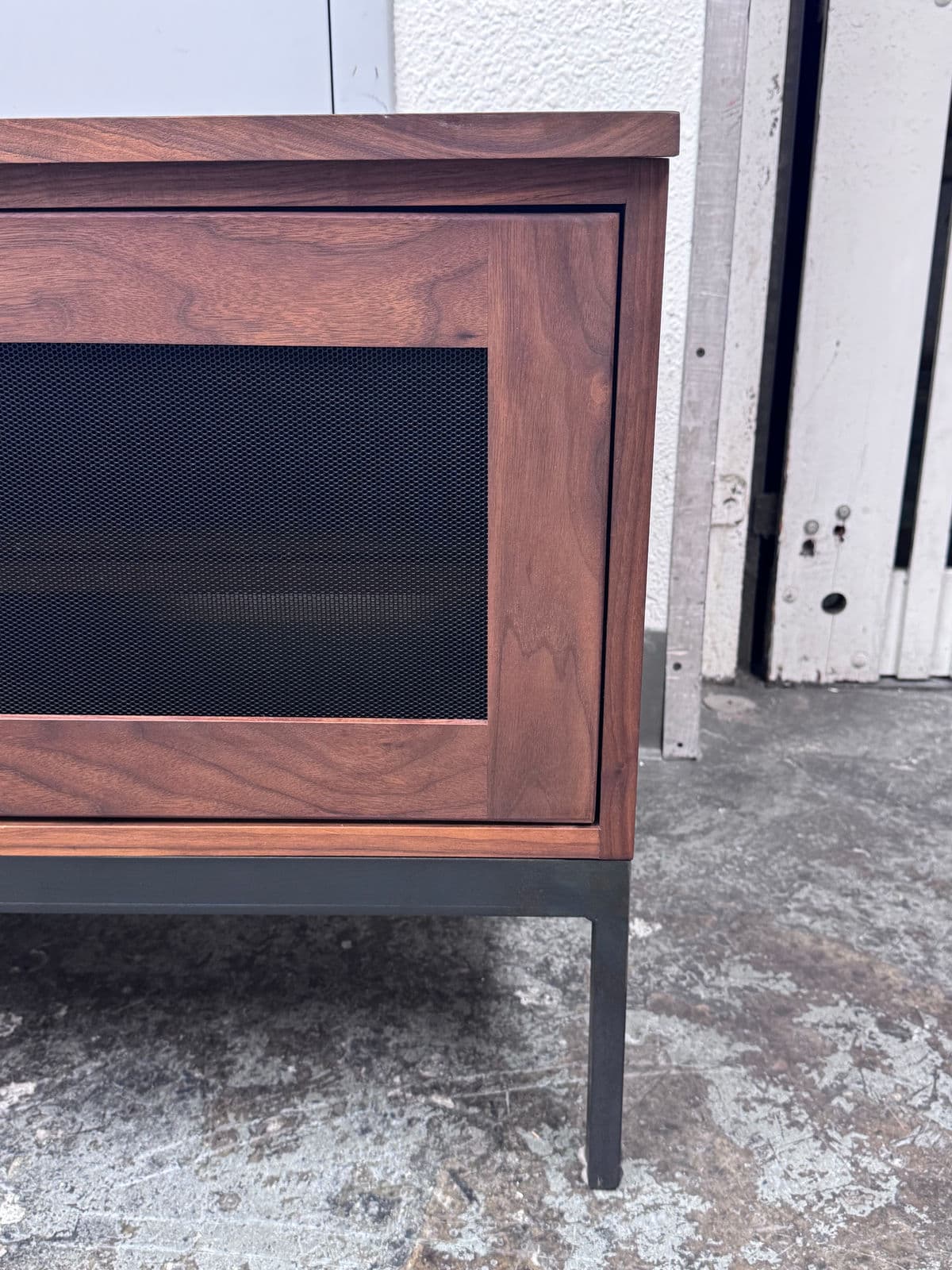 Room & Board Linear Walnut Media Cabinet - Thumbnail 9