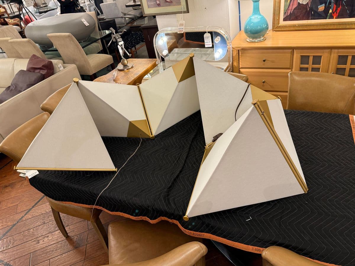 James Dieter Ketta Light Fixture Customized in Brushed Matte Gold - Thumbnail 14