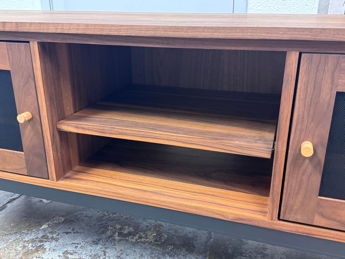 Room & Board Linear Walnut Media Cabinet - Thumbnail 12