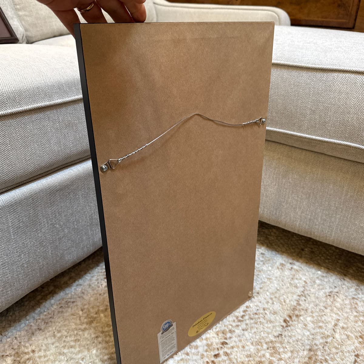 Circa 1921 Tavannes Watch Co. Bulletin De Marche Certificate, Framed - Thumbnail 5