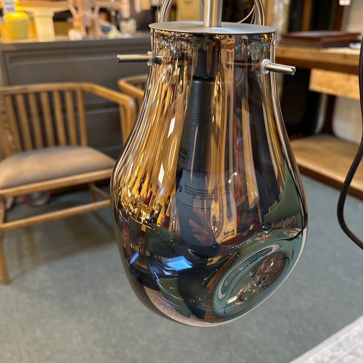 New BohemiaPurple + Stainless Soap Pendant, Small - Thumbnail 9