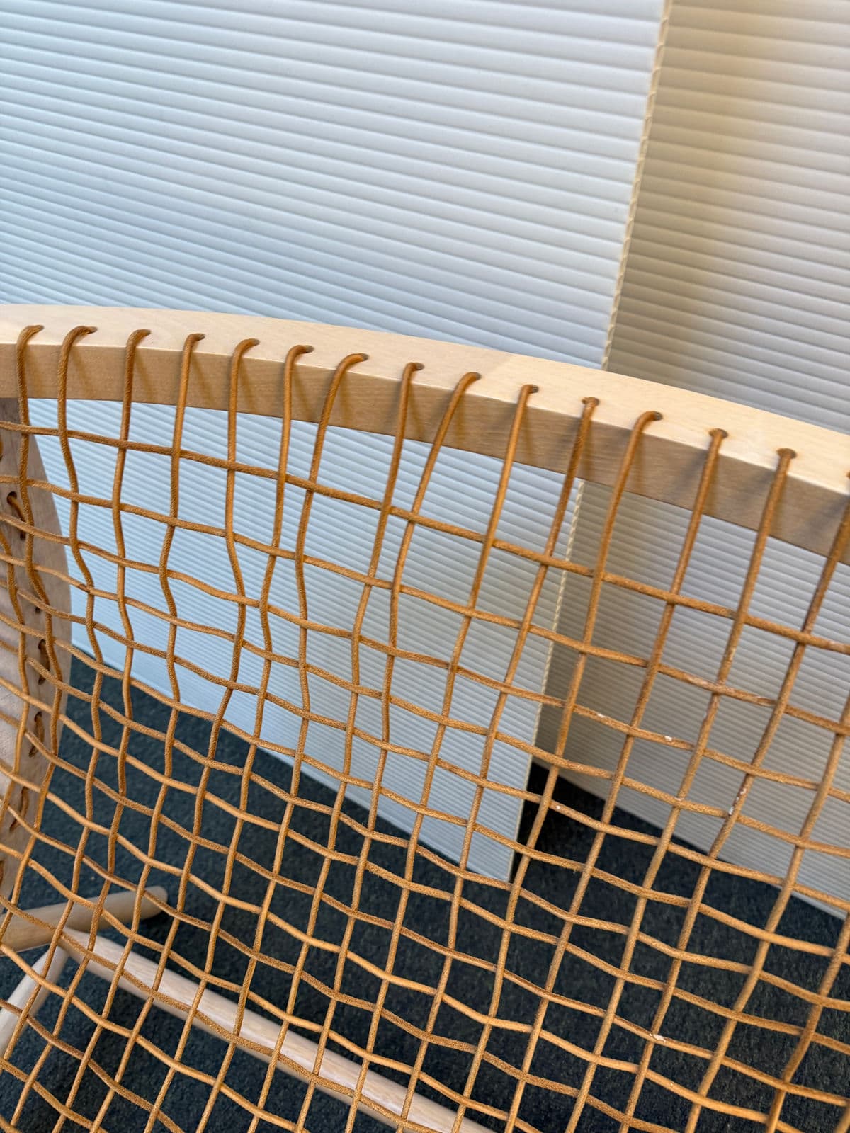 Enzo Berti for Saba Italia Sitar Wood + Rope Chairs, Pair - Thumbnail 6