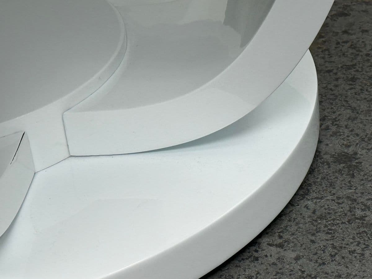 Custom Design Silky Smooth Lacquered Entry Way Table - Thumbnail 12