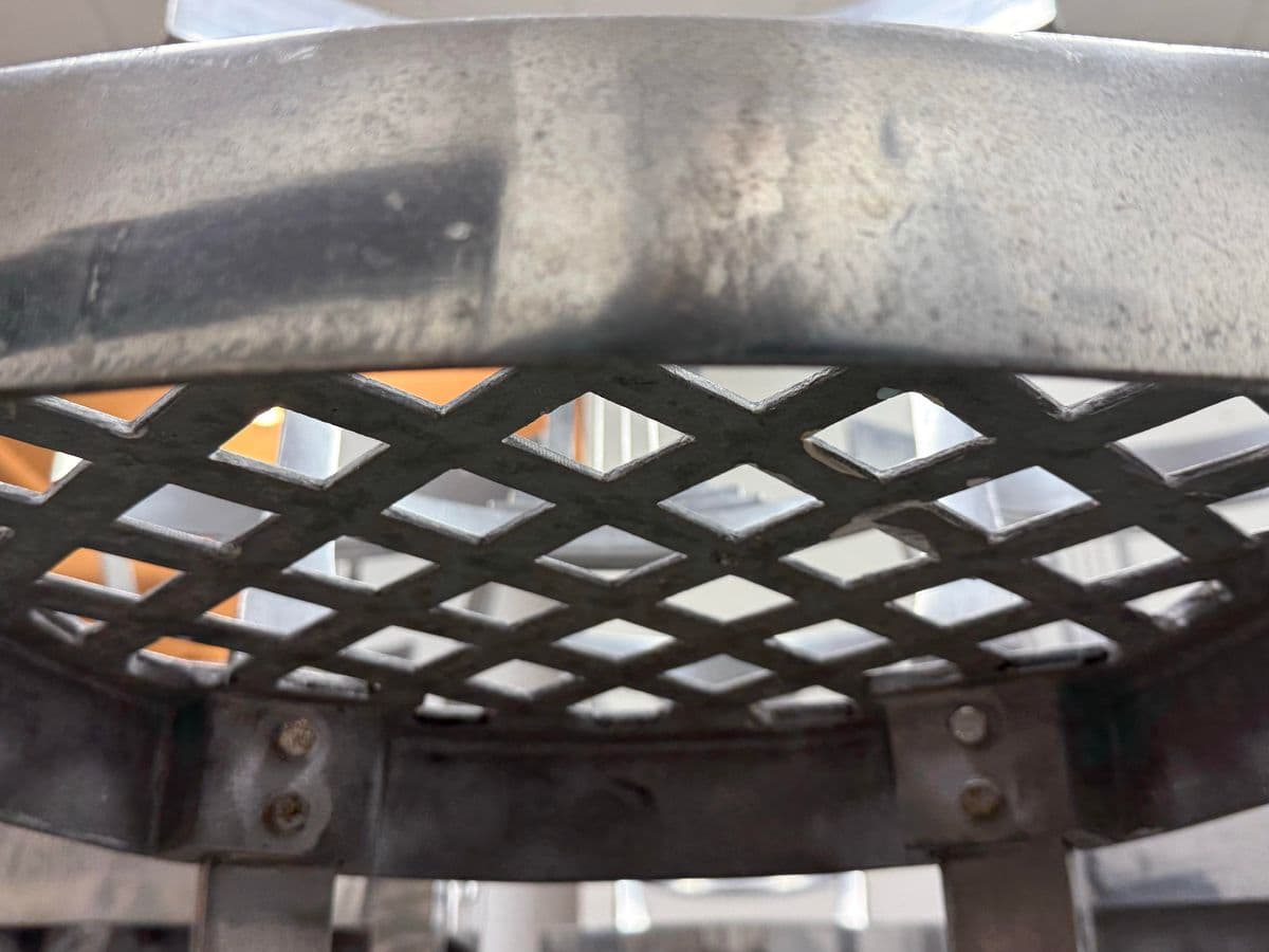 Circa 1970's Aluminum Klismos Side Dining Chairs, Set of Six - Thumbnail 13