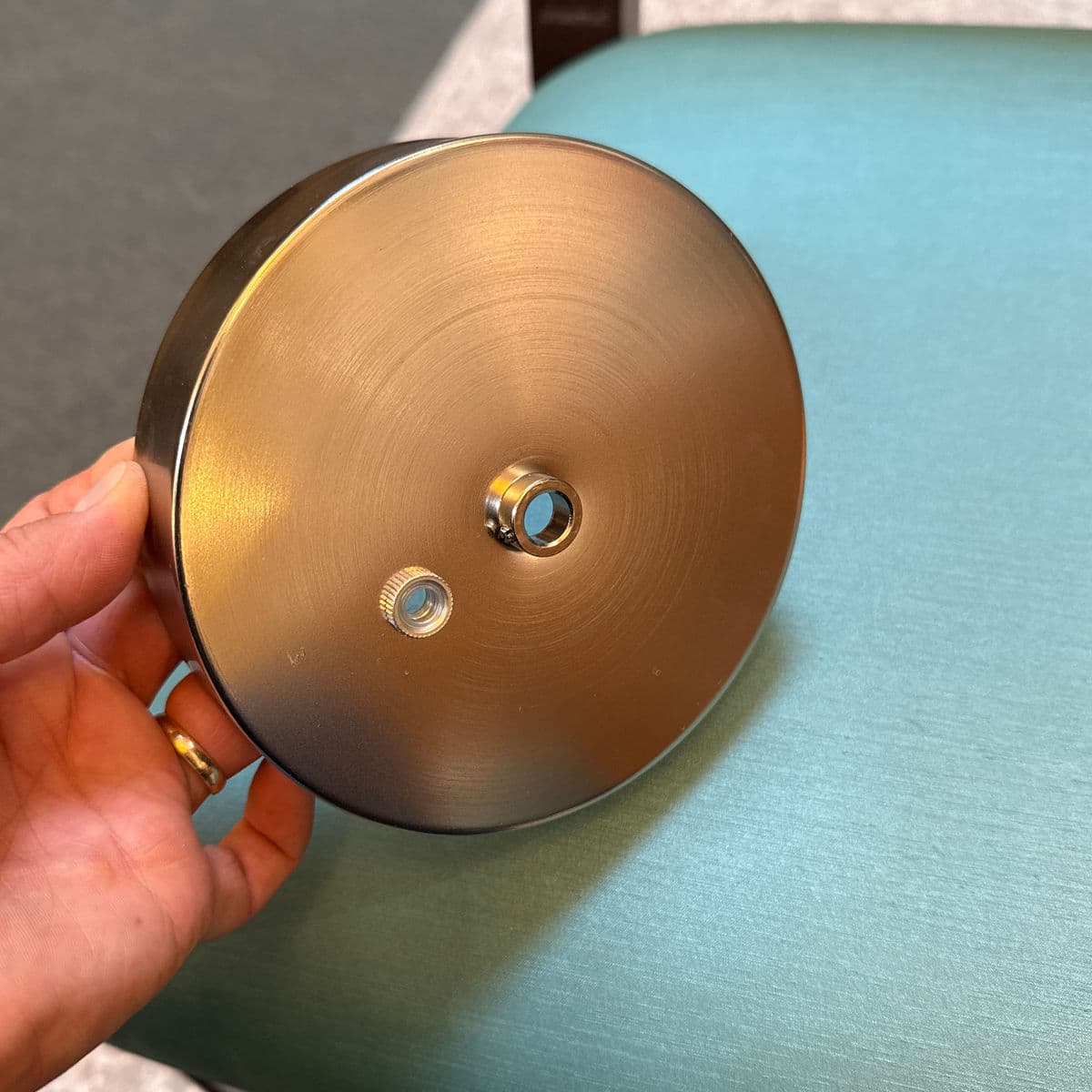 New BohemiaPurple + Stainless Soap Pendant, Small - Thumbnail 6