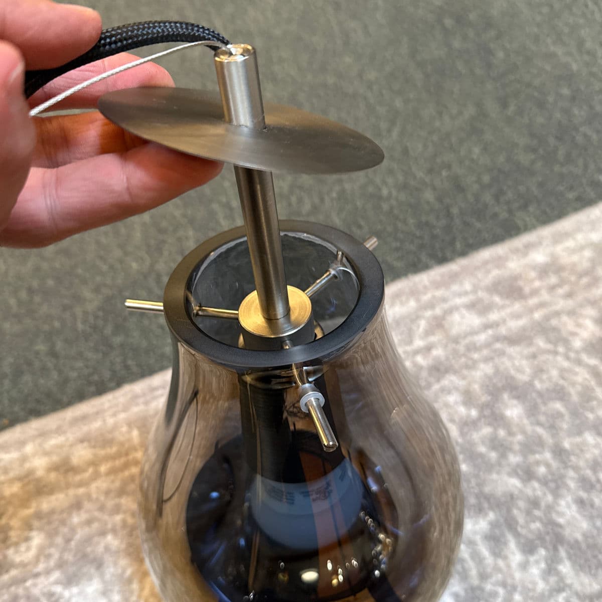 New BohemiaPurple + Stainless Soap Pendant, Small - Thumbnail 11