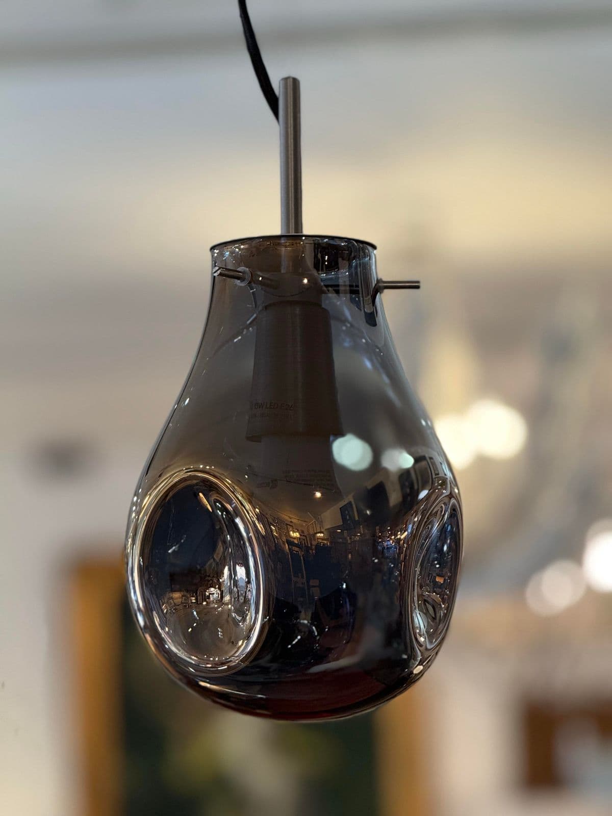 New BohemiaPurple + Stainless Soap Pendant, Small - Thumbnail 3