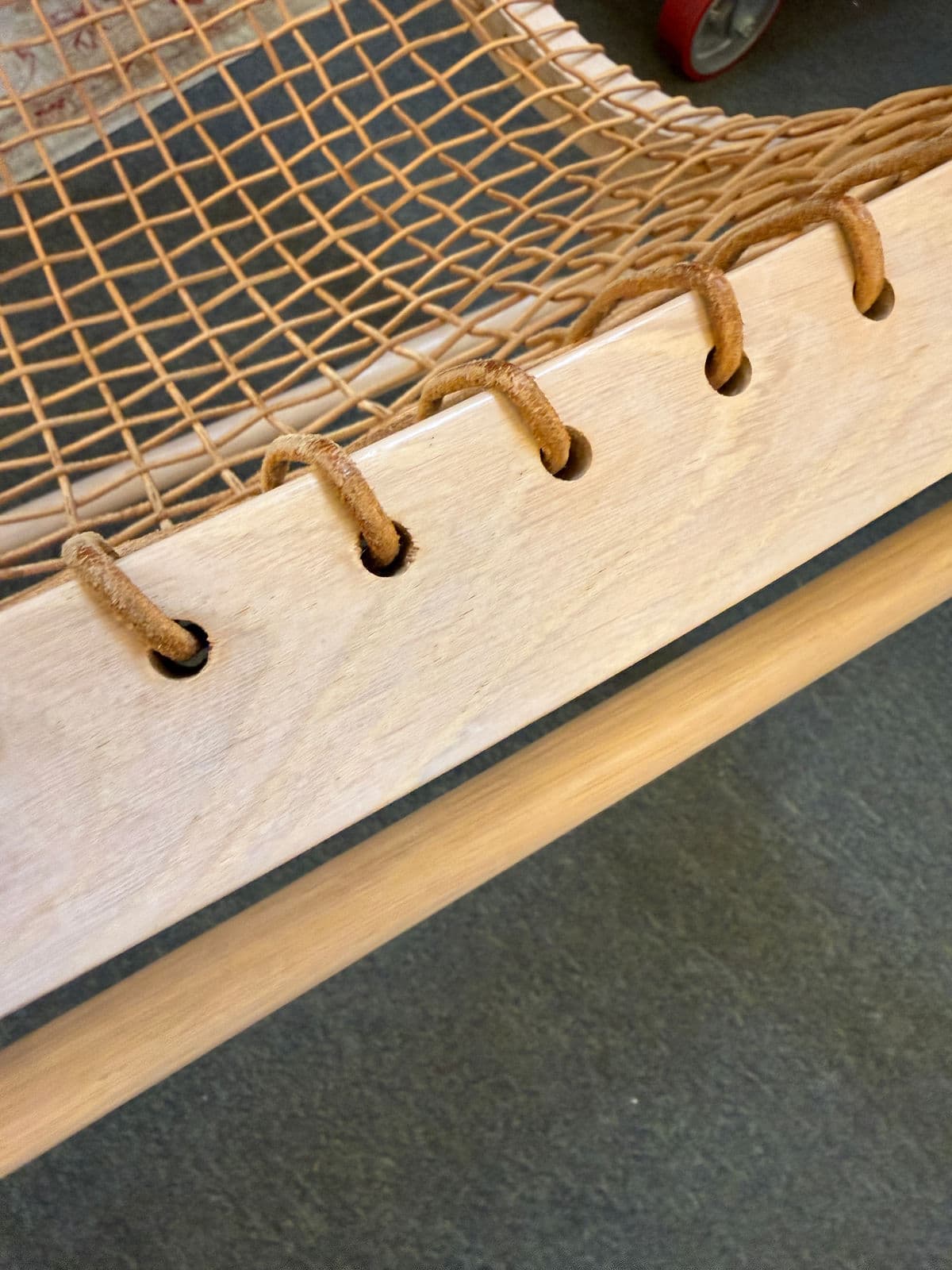 Enzo Berti for Saba Italia Sitar Wood + Rope Chairs, Pair - Thumbnail 12