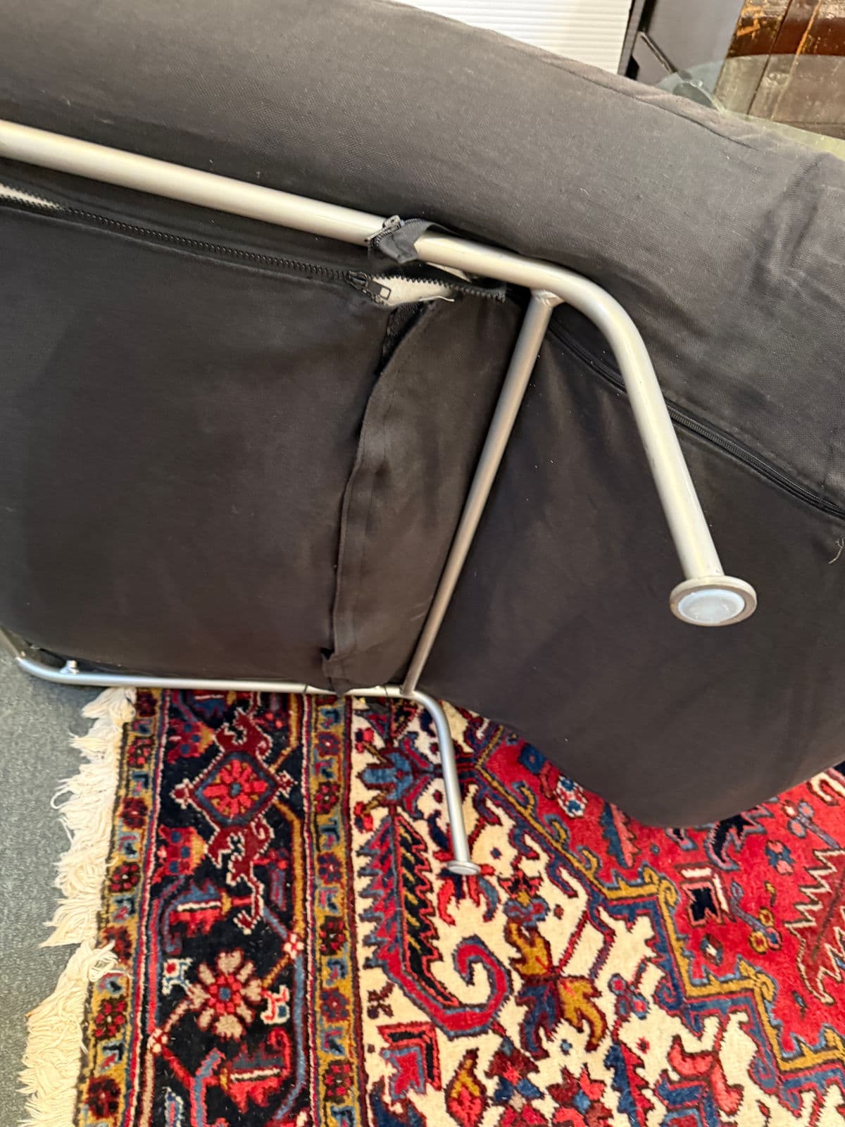 Circa 1990's Pascal Mourgue for Ligne Roset Calin Adjustable Lounge Chair - Thumbnail 9