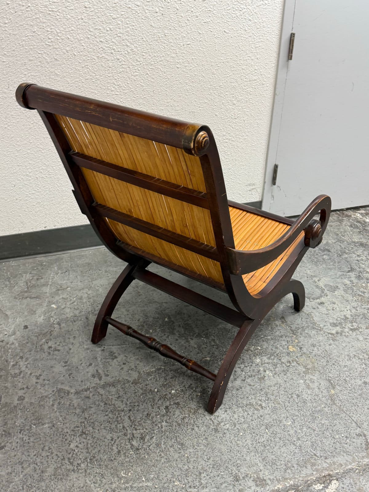 Colombian Bamboo + Mahogany Lounge Chair - Thumbnail 9