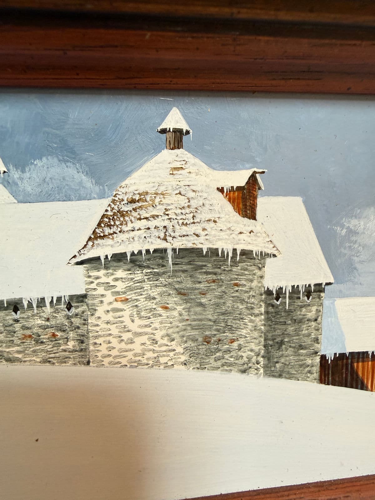 Circa 1977 Steven L. Ball Original Oil Painting, Signed - Thumbnail 6