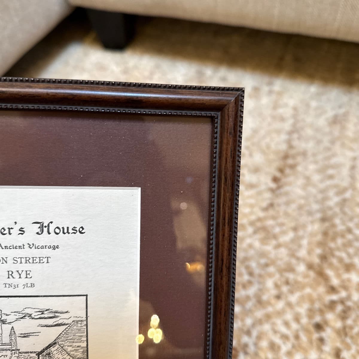 Vintage Fletcher's House Promotional Flyer, Mounted and Framed - Thumbnail 10