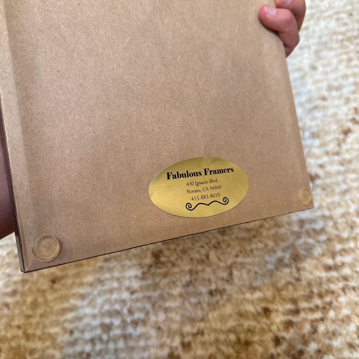 Vintage Fletcher's House Promotional Flyer, Mounted and Framed - Thumbnail 8