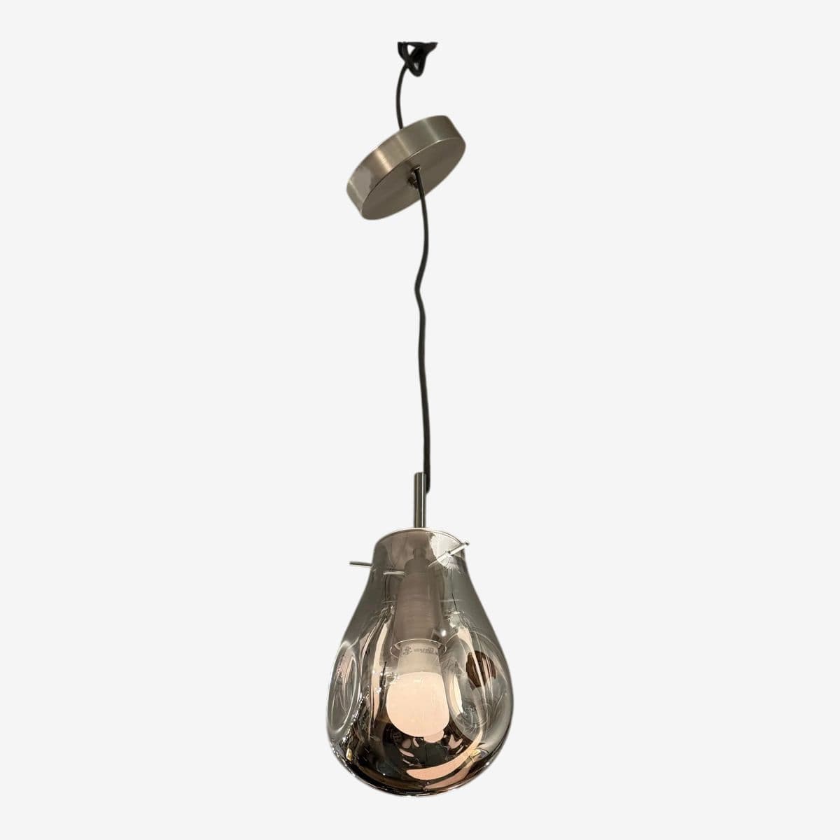 Bomma Silver Soap Pendant, Small - Image 1