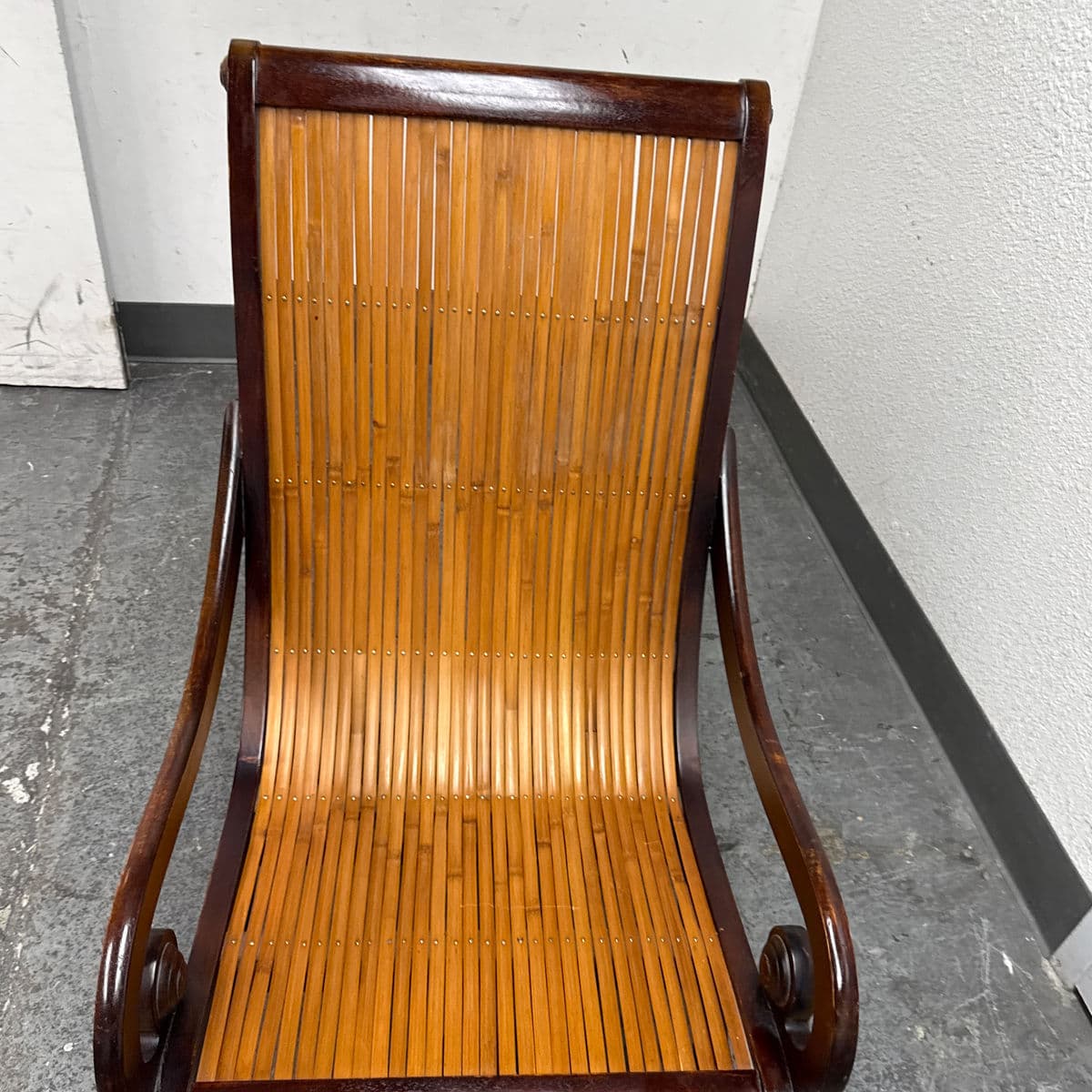 Colombian Bamboo + Mahogany Lounge Chair - Thumbnail 13