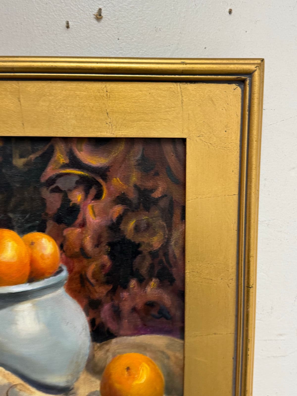 Ann Arnold Custom Framed Oil on Canvas of Still Life - Thumbnail 12