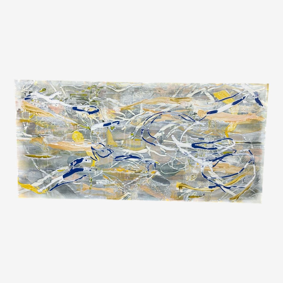 Circa 2020 Karl Klingbiel Original Painting "East Street" - Image 1