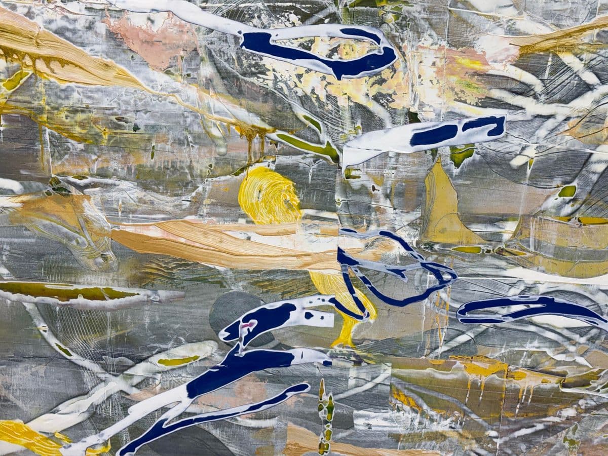 Circa 2020 Karl Klingbiel Original Painting "East Street" - Thumbnail 9