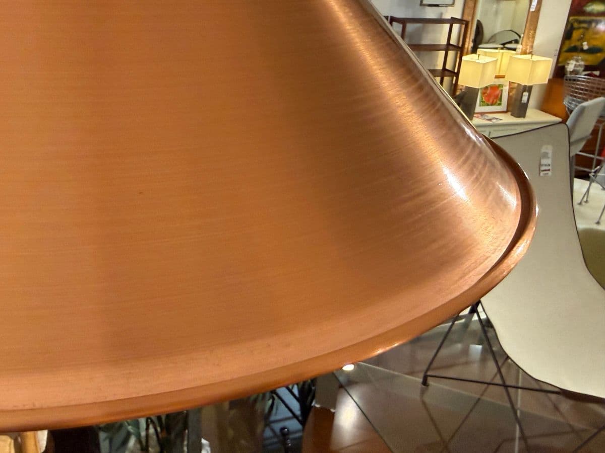 Copper Pendant With Copper Canopy - Thumbnail 10