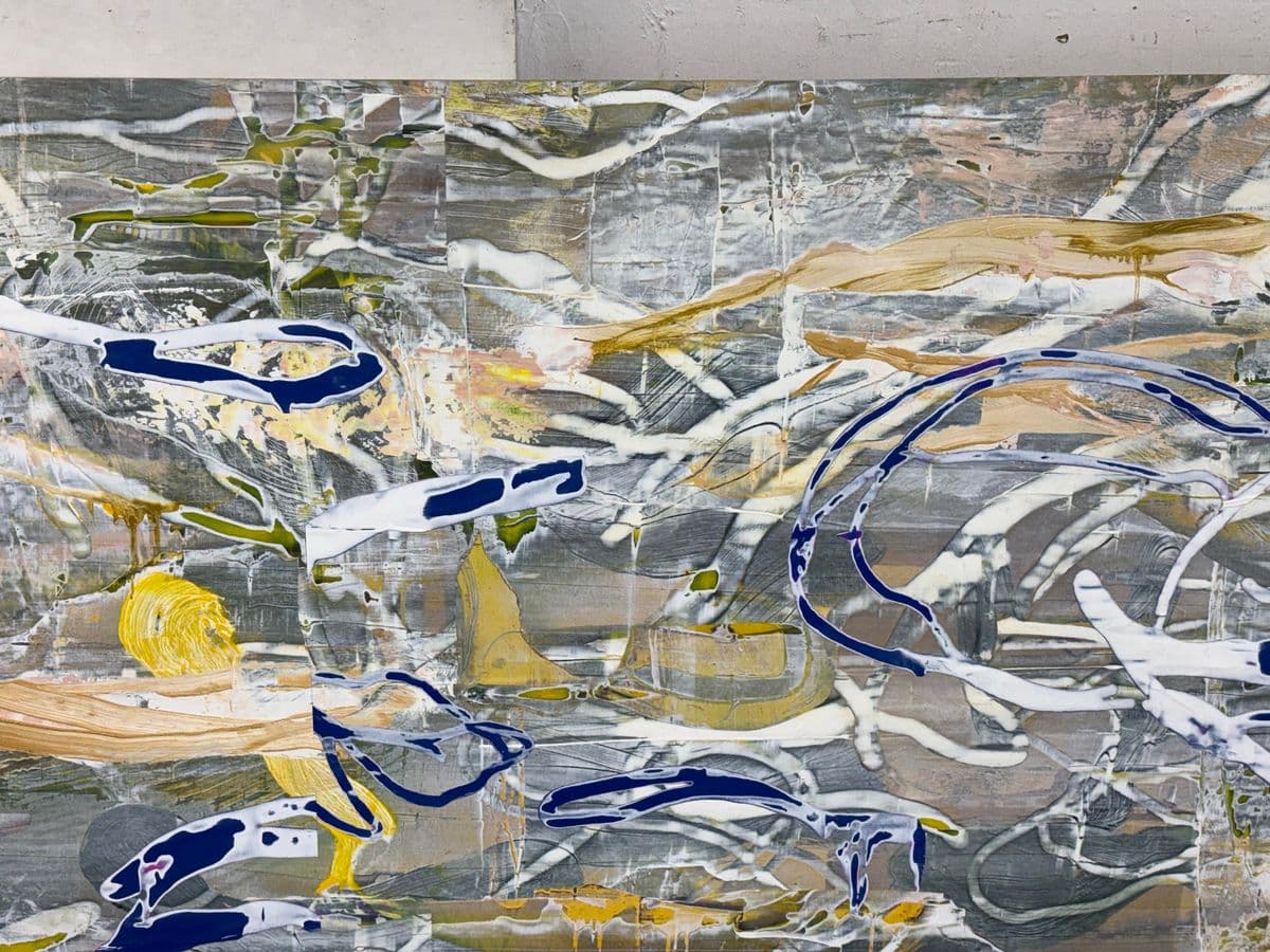 Circa 2020 Karl Klingbiel Original Painting "East Street" - Thumbnail 11