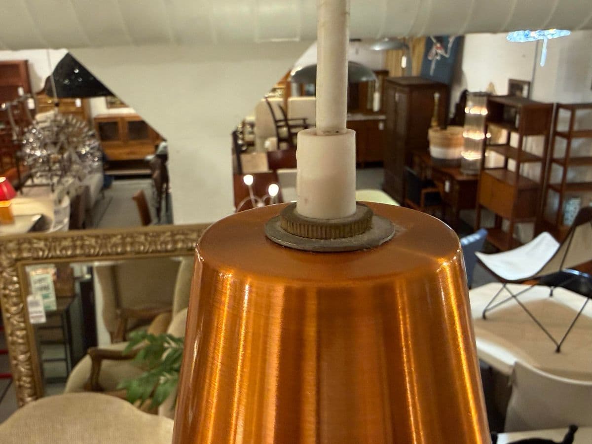 Copper Pendant With Copper Canopy - Thumbnail 8