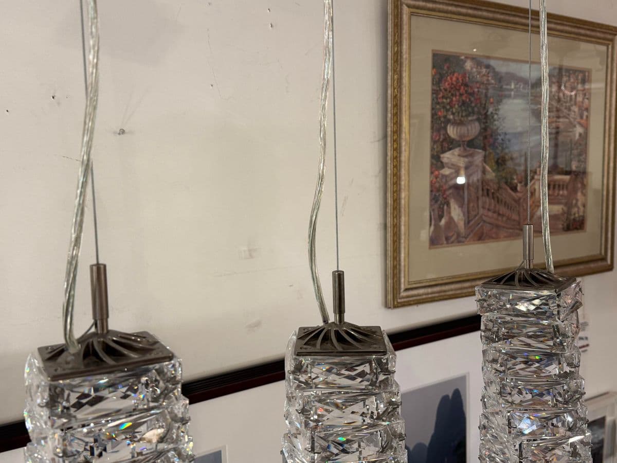 Swarovski Glissando Crystal Mini Pendants, Set of Three - Thumbnail 6