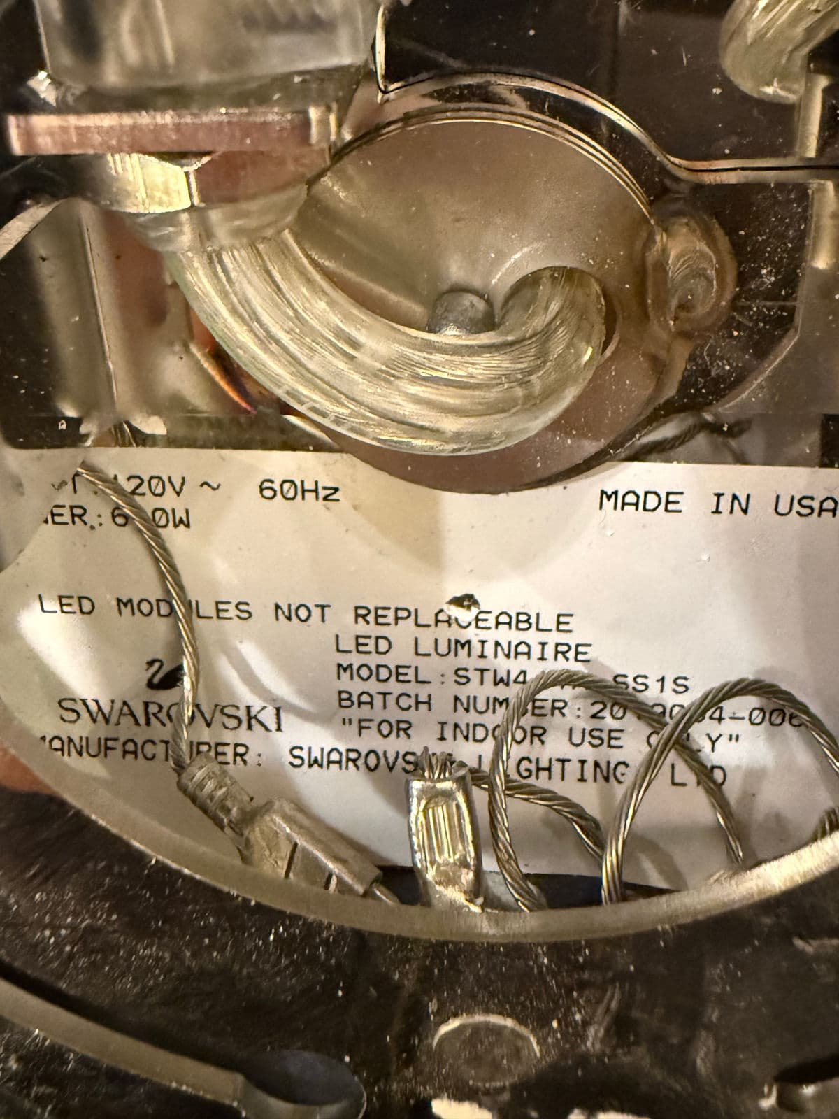 Swarovski Glissando Crystal Mini Pendants, Set of Three - Thumbnail 13