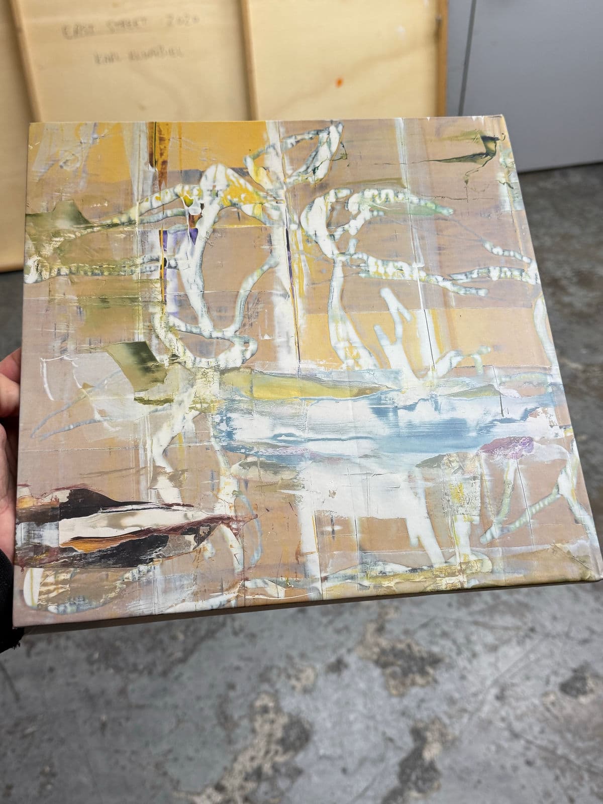 Circa 2020 Karl Klingbiel Original Painting "East Street" - Thumbnail 12