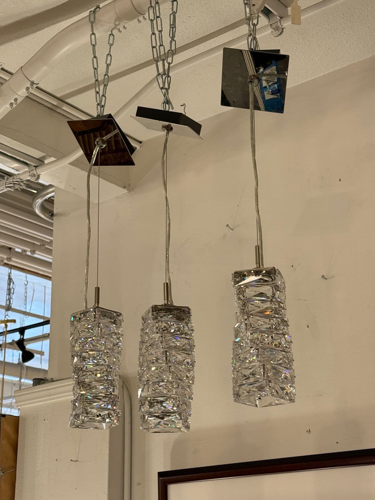 Swarovski Glissando Crystal Mini Pendants, Set of Three - Thumbnail 5