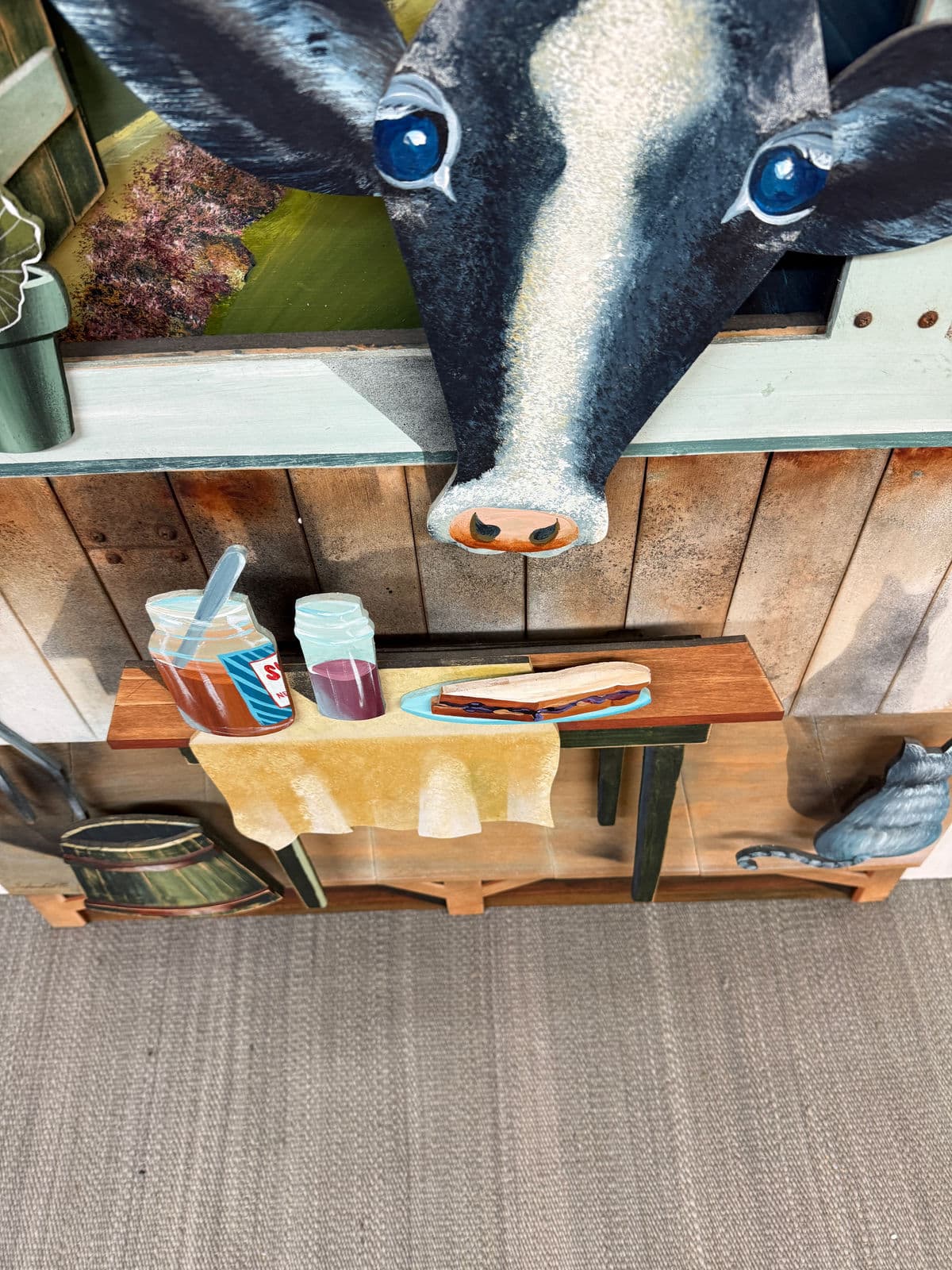 Circa 1988 Stephen Schubert Limited Edition Three Dimensional Giclee Painting - Thumbnail 5