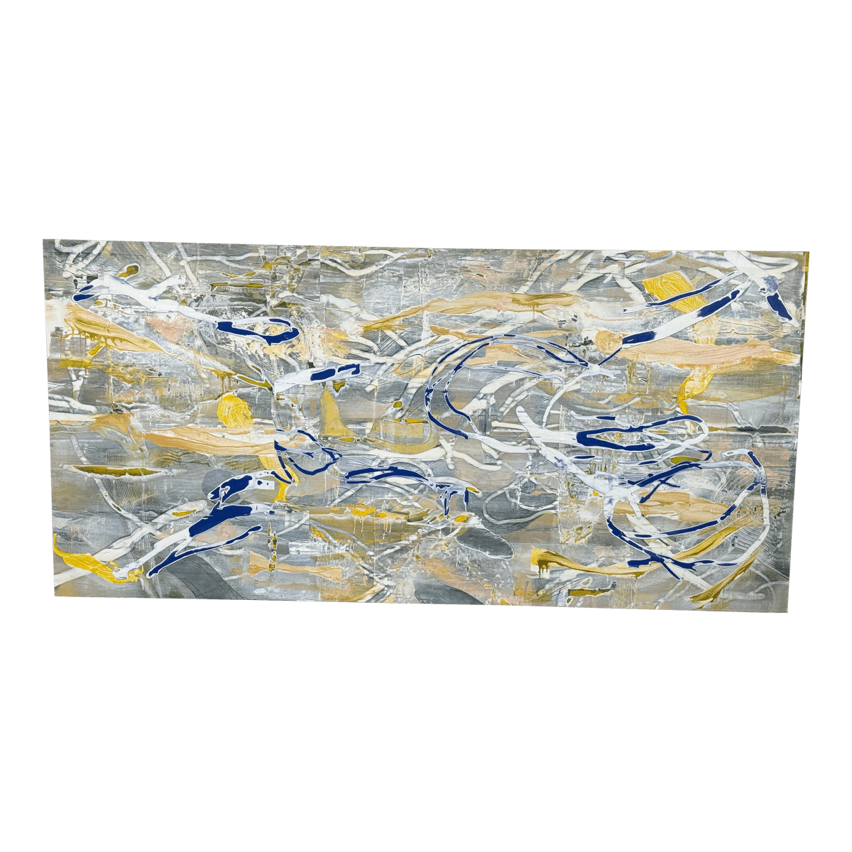 Circa 2020 Karl Klingbiel Original Painting "East Street" - Thumbnail 2