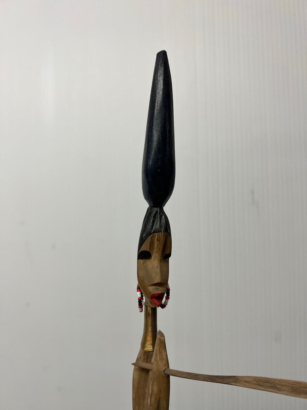 Handcrafted African Female Ndebele Beaded Figures, Pair - Thumbnail 5