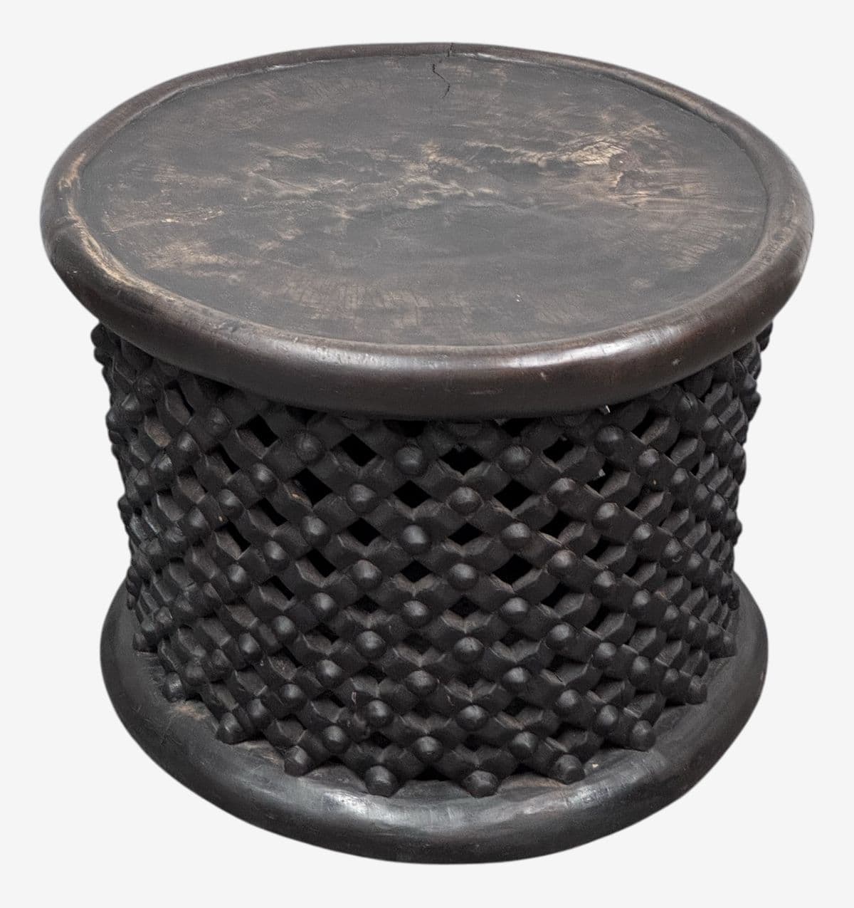 Bamileke King Stool Table - Image 1