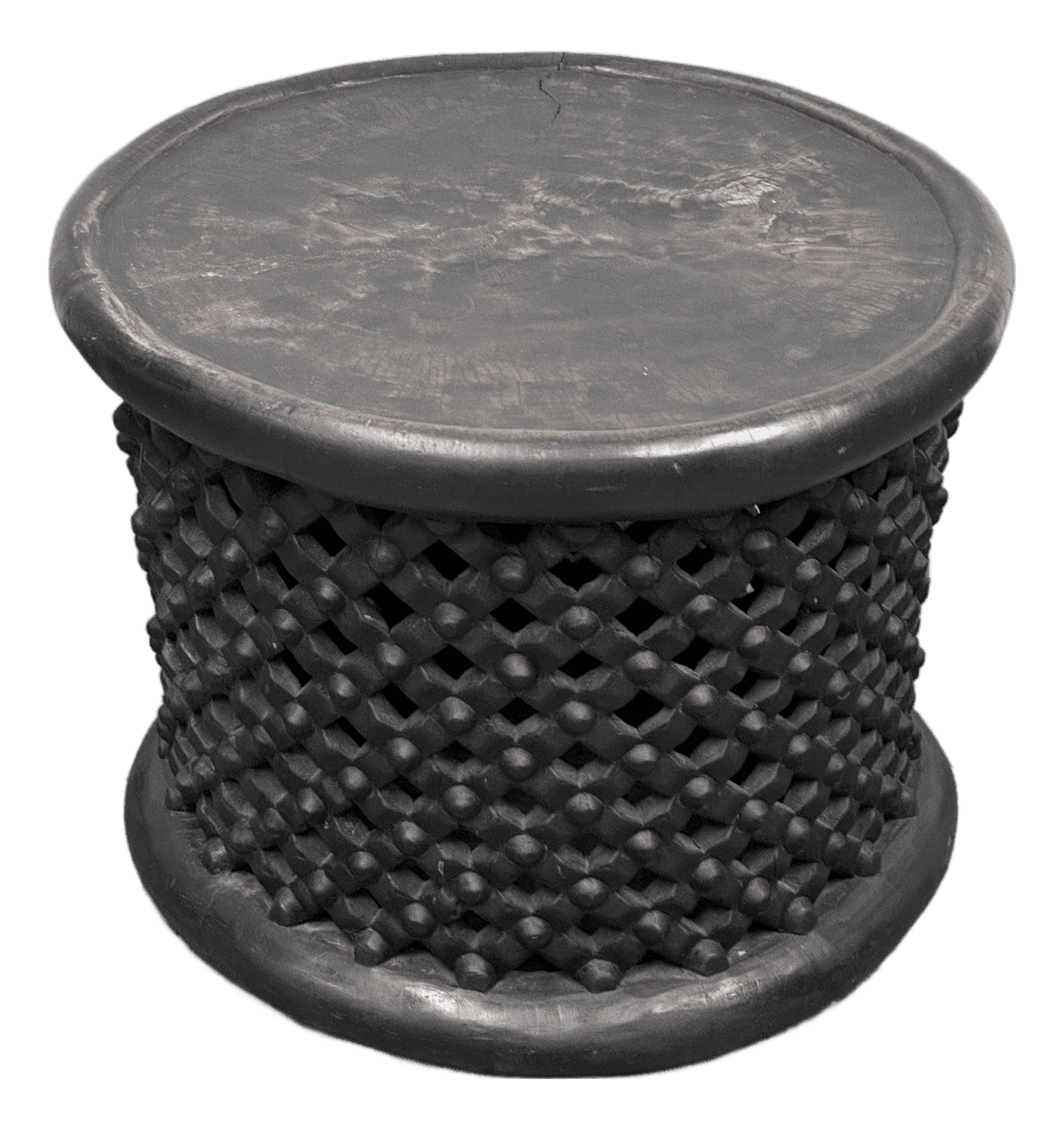 Bamileke King Stool Table - Thumbnail 2