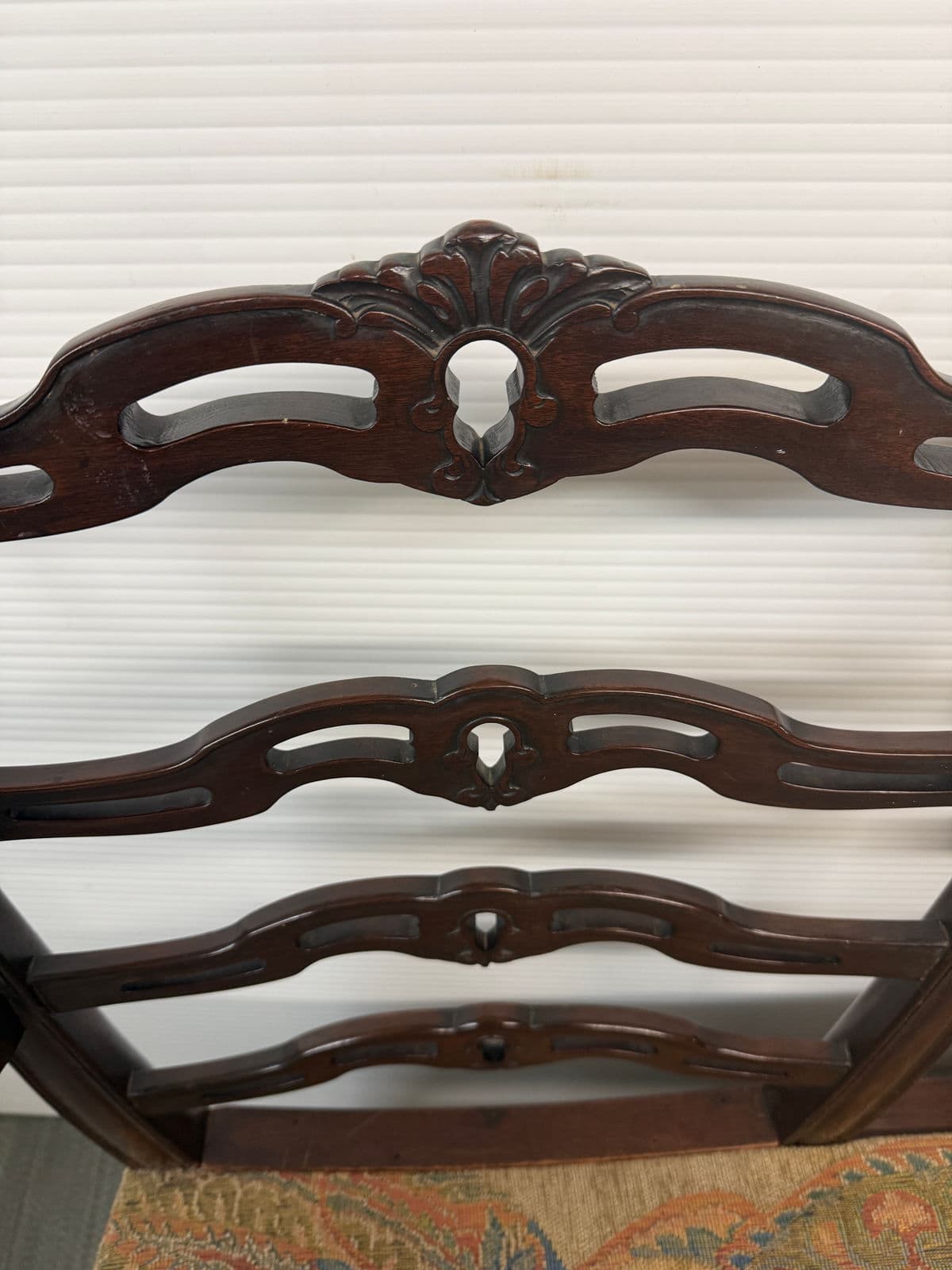 19th Century Chippendale Triple-Back Settee - Thumbnail 4